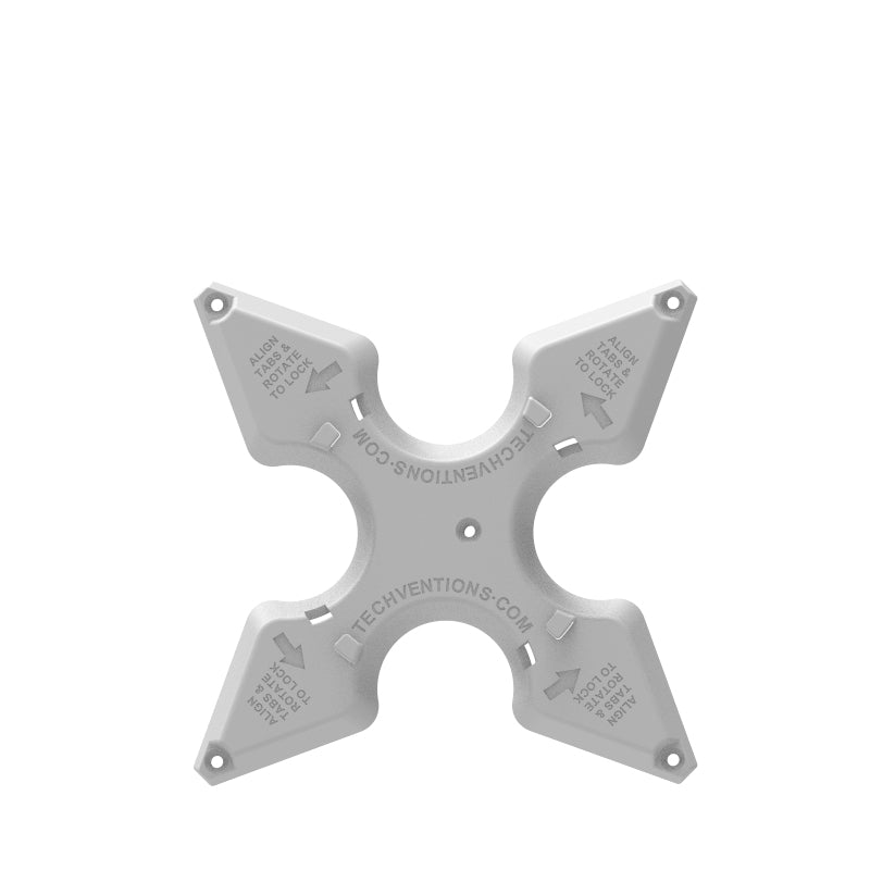 SpinBIN Mount Plate - Free up your Work Space