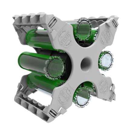Large SpinBIN with 8 TwisTUBES
