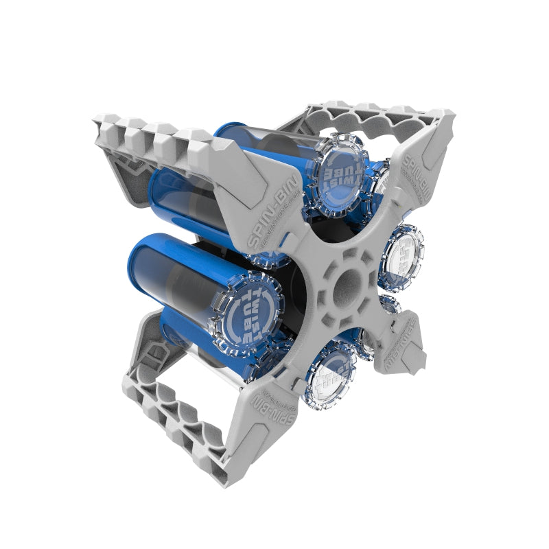 Small SpinBIN with 8 TwisTUBES