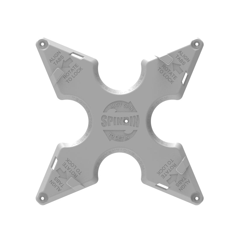 SpinBIN Mount Plate - Free up your Work Space